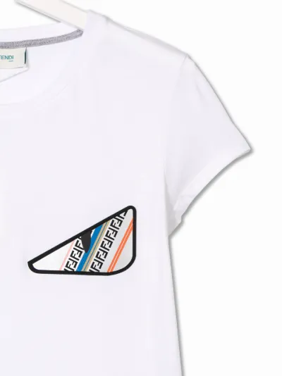 Fendi Kids TEEN Monster eye T-shirt | Eraldo.com FR