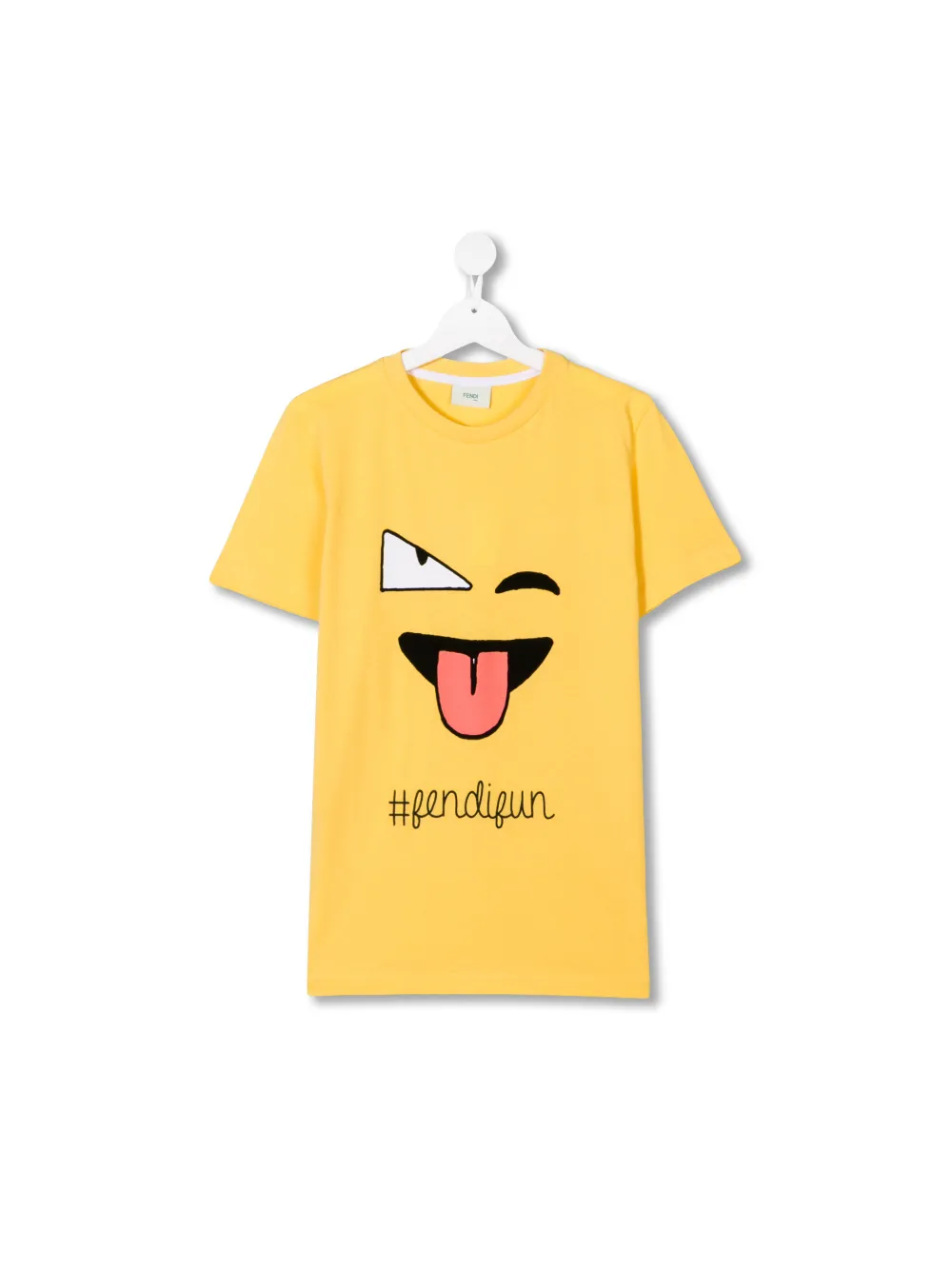 Fendi Kids TEEN printed T shirt Eraldo DE