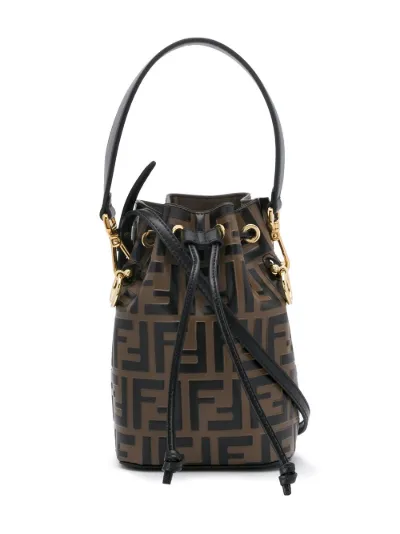 Fendi zucca hot sale print bag