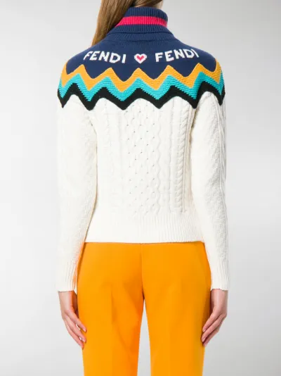 fendi knitted jumper