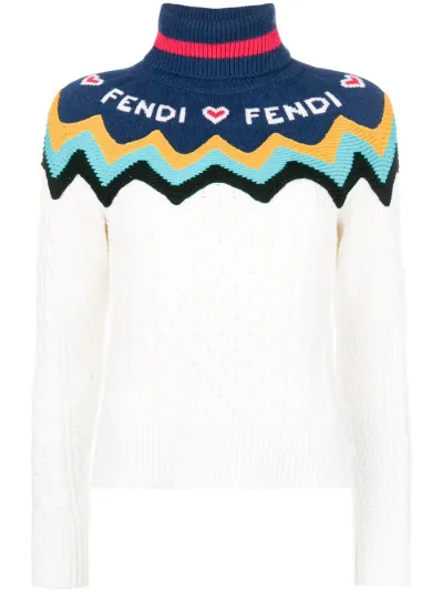 fendi knitted jumper