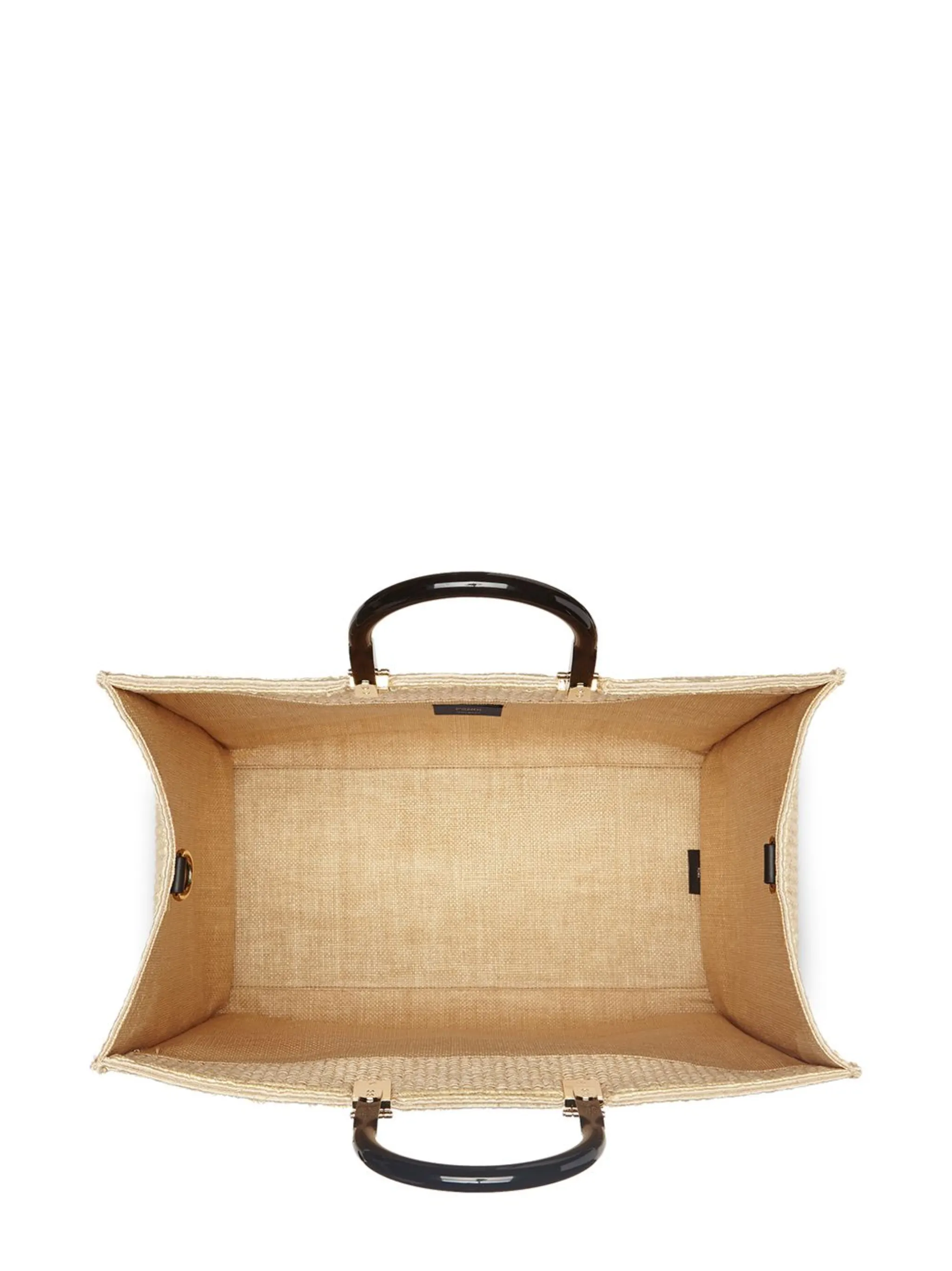 Fendi raffia tote shop