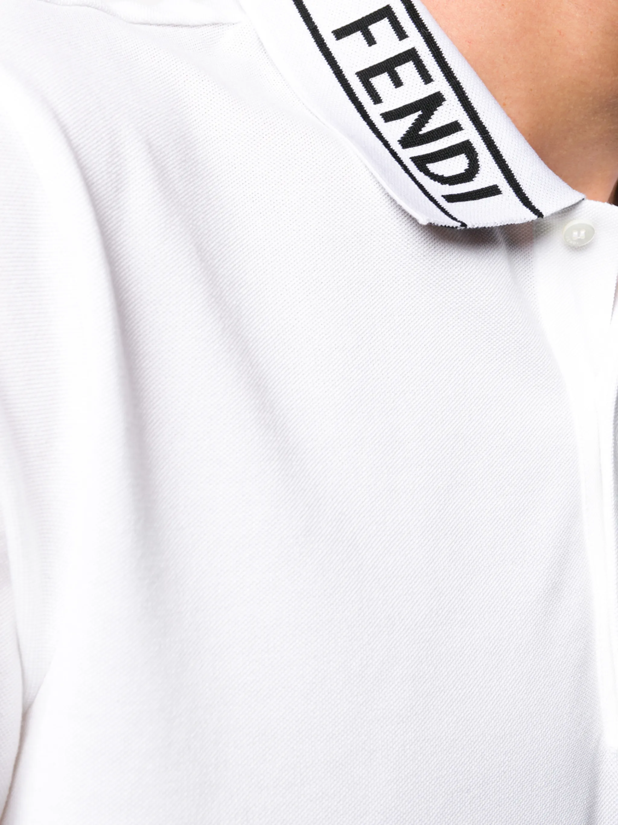 FENDI logo collar polo shirt | Eraldo.com US FENDI logo collar polo shirt | Eraldo.com US