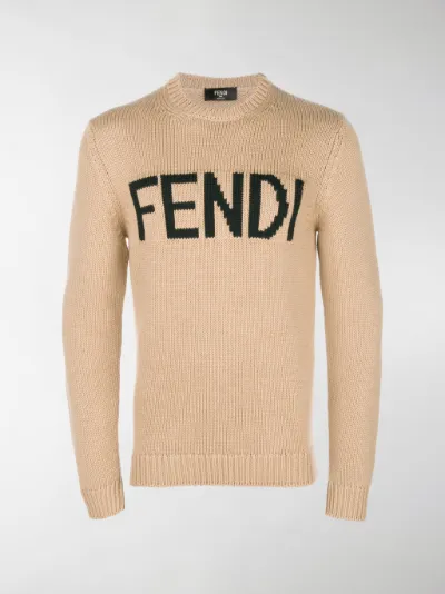 fendi crew neck sweater