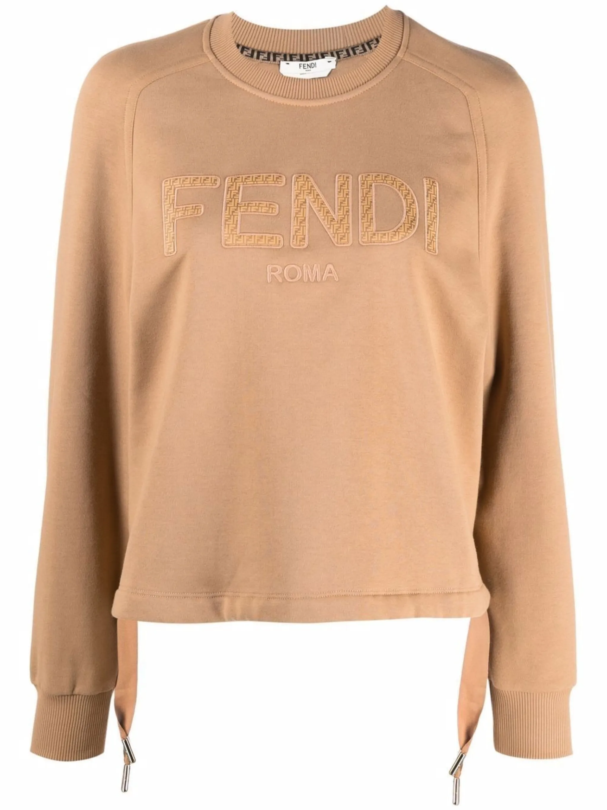 FENDI logo embroidered sweatshirt Eraldo FR