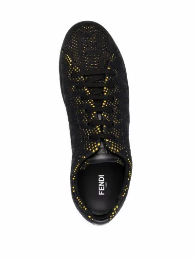 Fendi hot sale studded sneakers