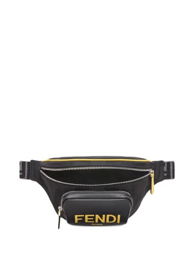 fendi print belt