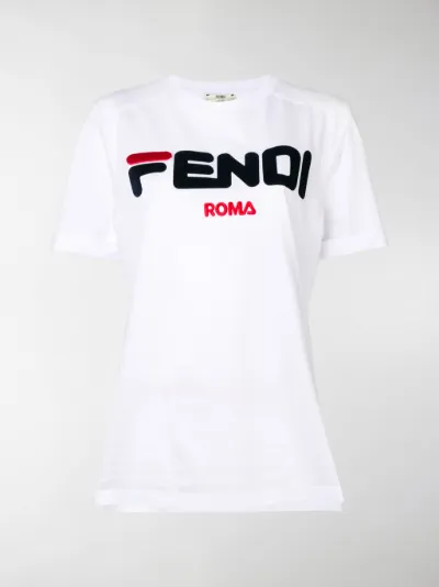 fendi logo t shirt