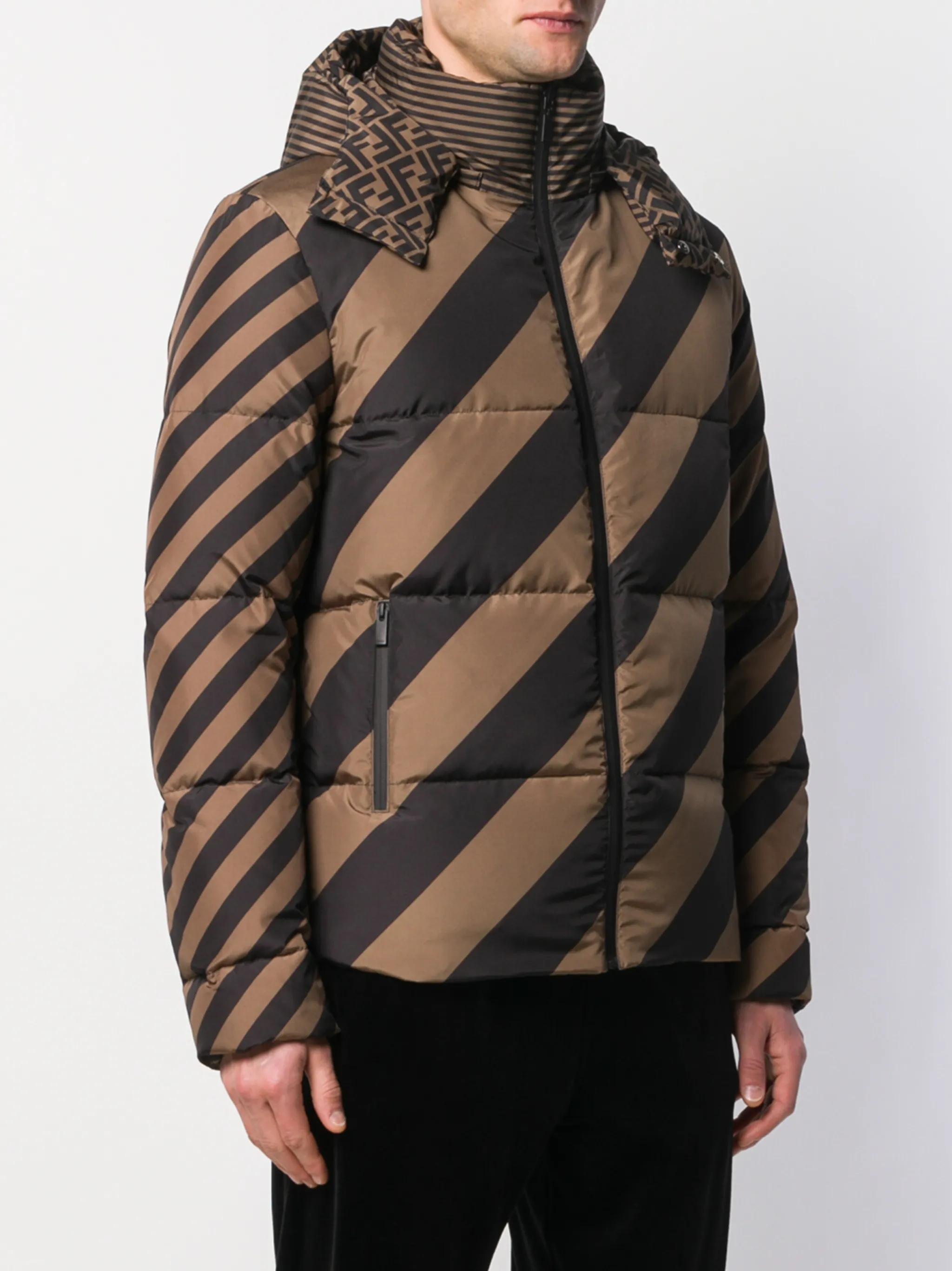 FENDI logo puffer jacket Eraldo HR