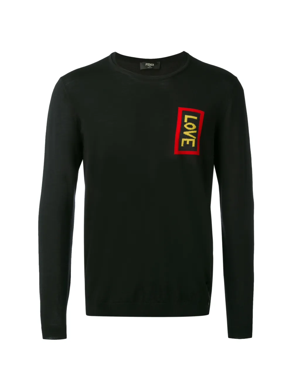 Love embroidered sweater FENDI Eraldo