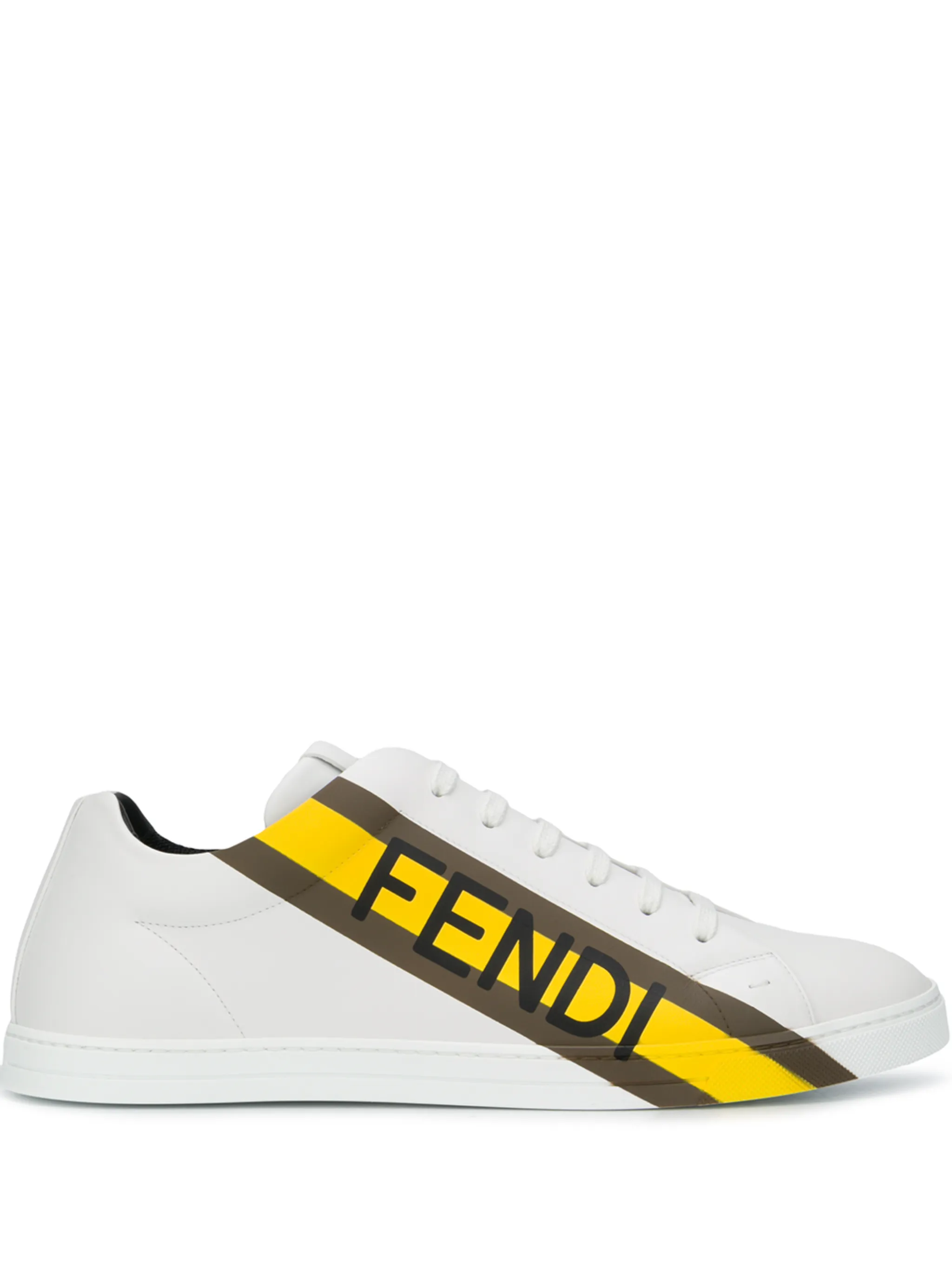 FENDI low top logo print sneakers Eraldo DE