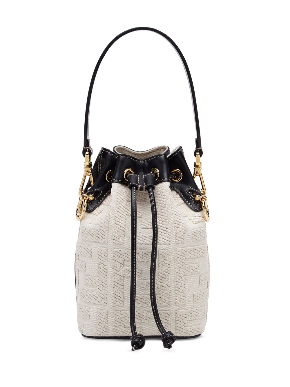 fendi mon tresor bucket bag black