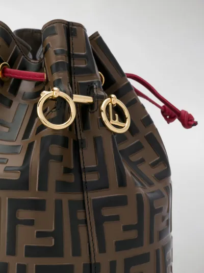 fendi monogram bucket bag