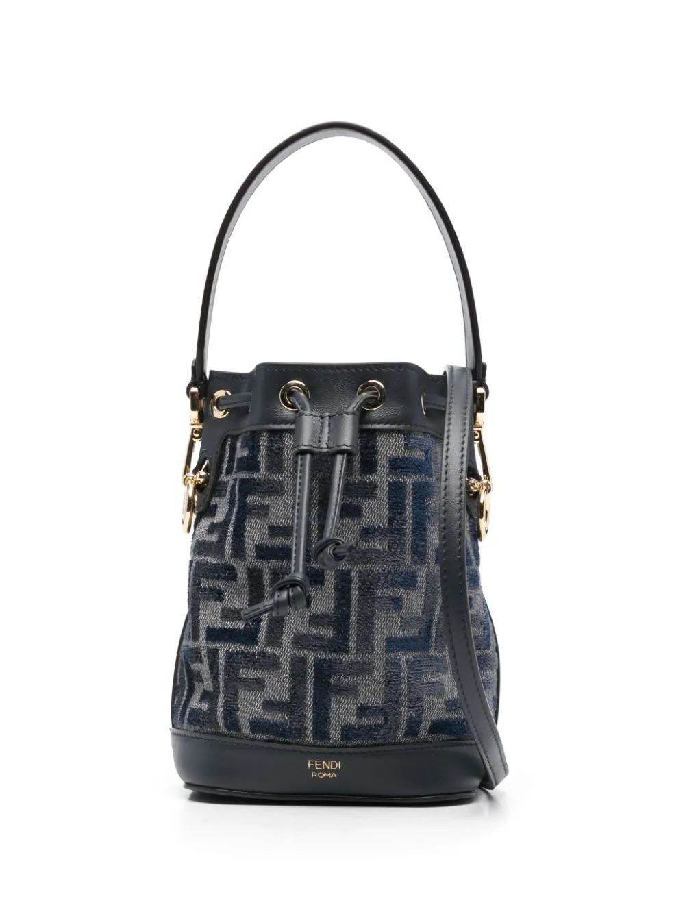 Fendi Mon Tresor Bucket Bag Blue