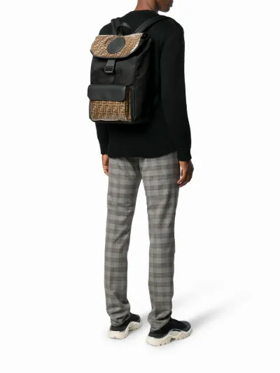 fendi monogram backpack
