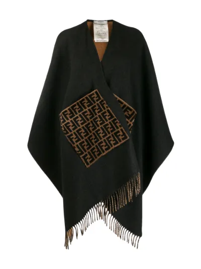 Fendi monogram clearance poncho