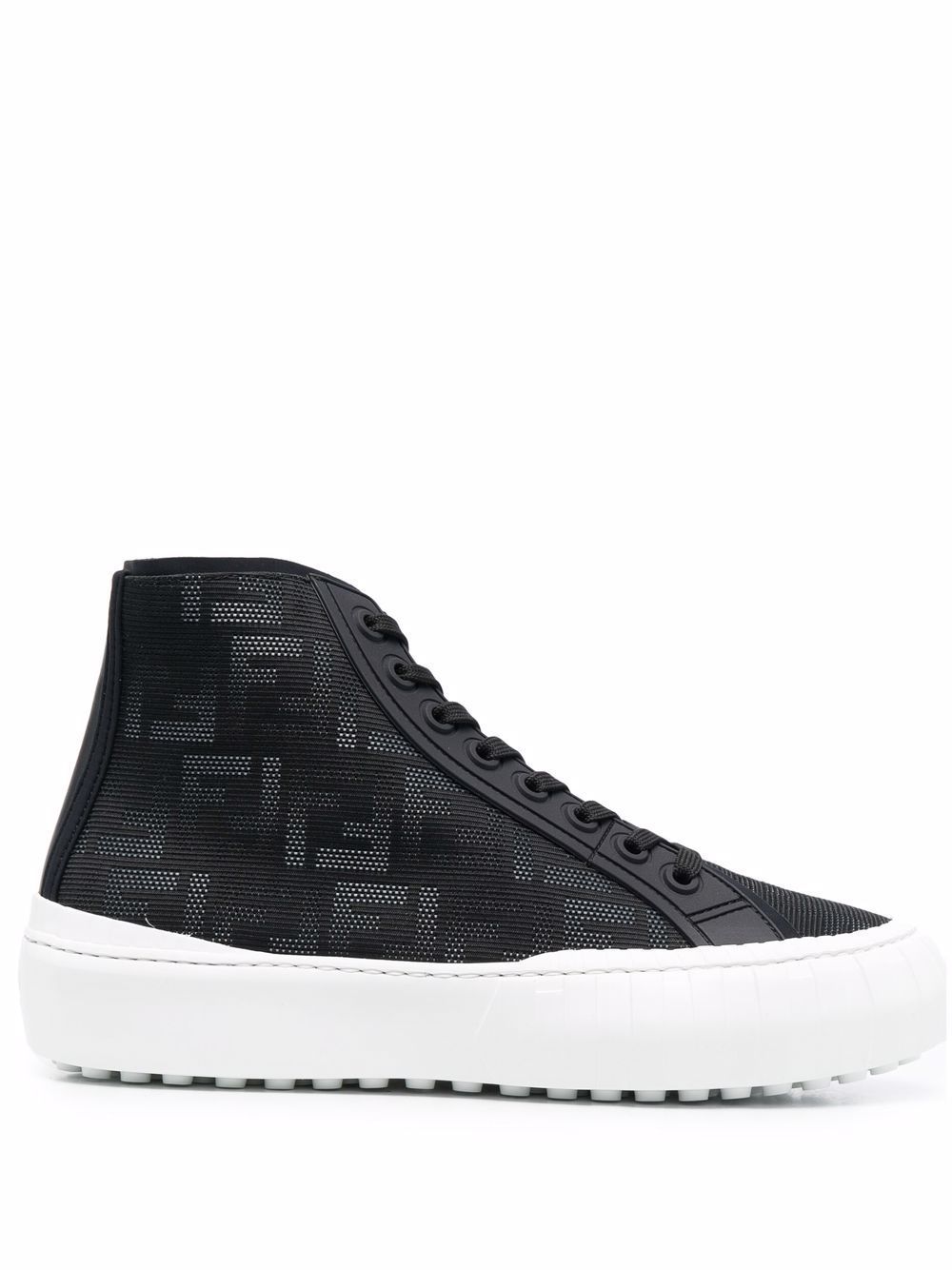 Fendi lace hot sale up sneakers