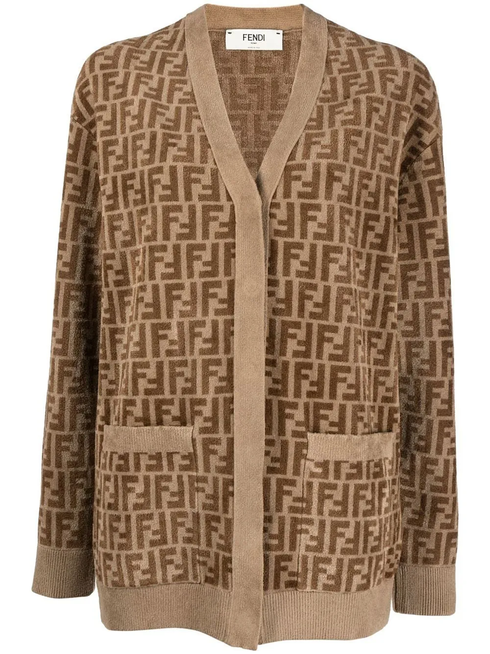 Fendi cardigan brown Clearance