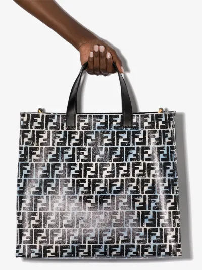 fendi monogram tote bag