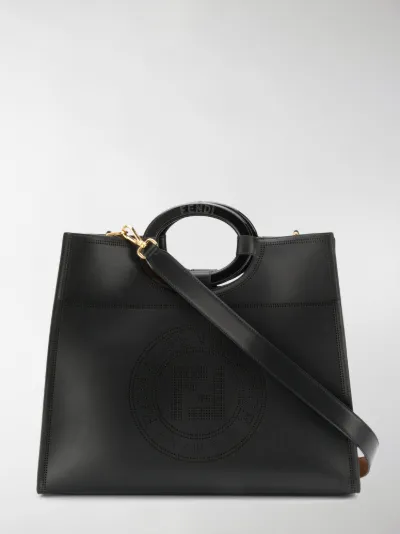 fendi perforated tote