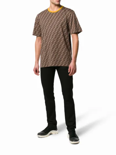 FENDI printed FF logo T-shirt | Eraldo.com US