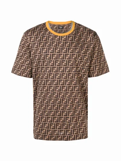 FENDI printed FF logo T shirt Eraldo FR