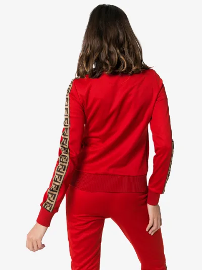 fendi red hoodie