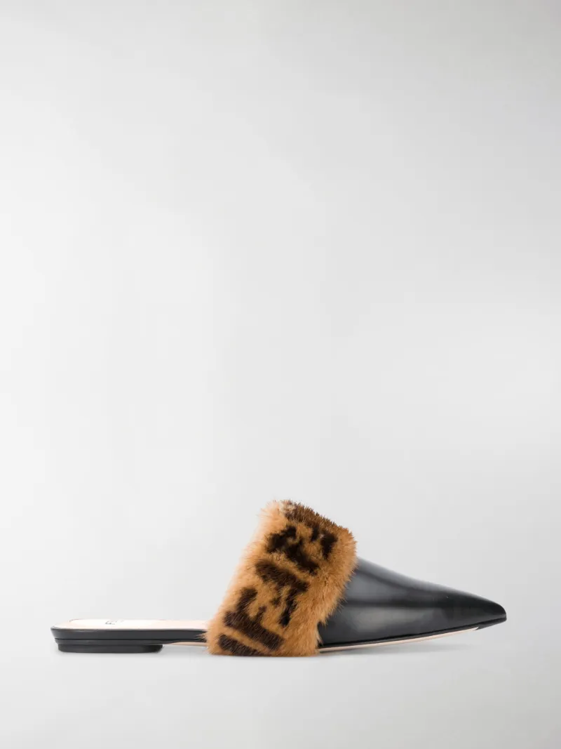 fendi sabot mules