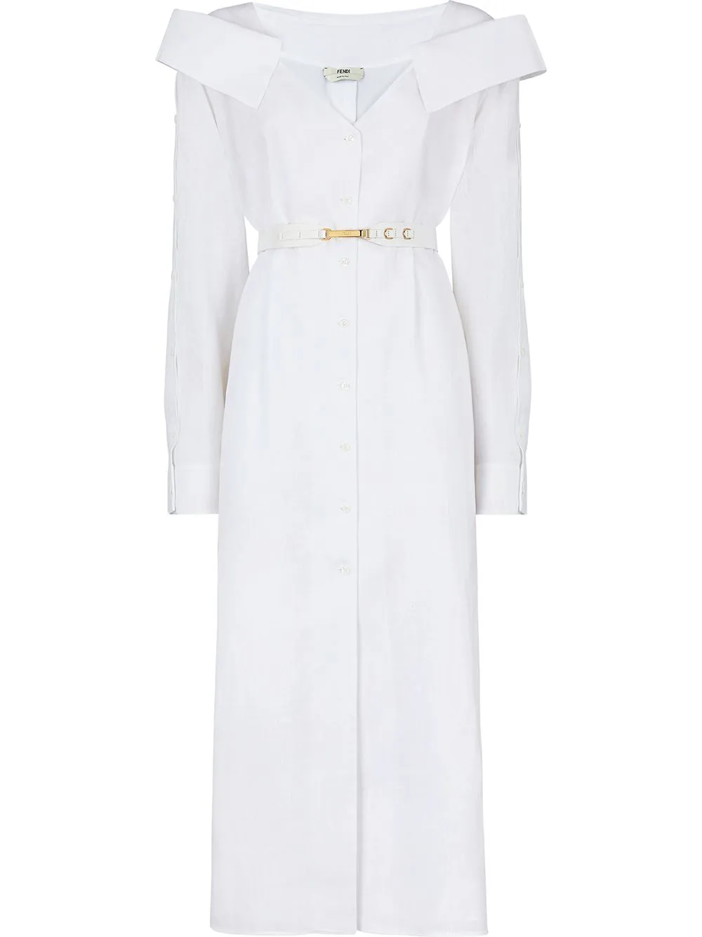 mid length linen dresses