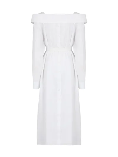 mid length linen dresses