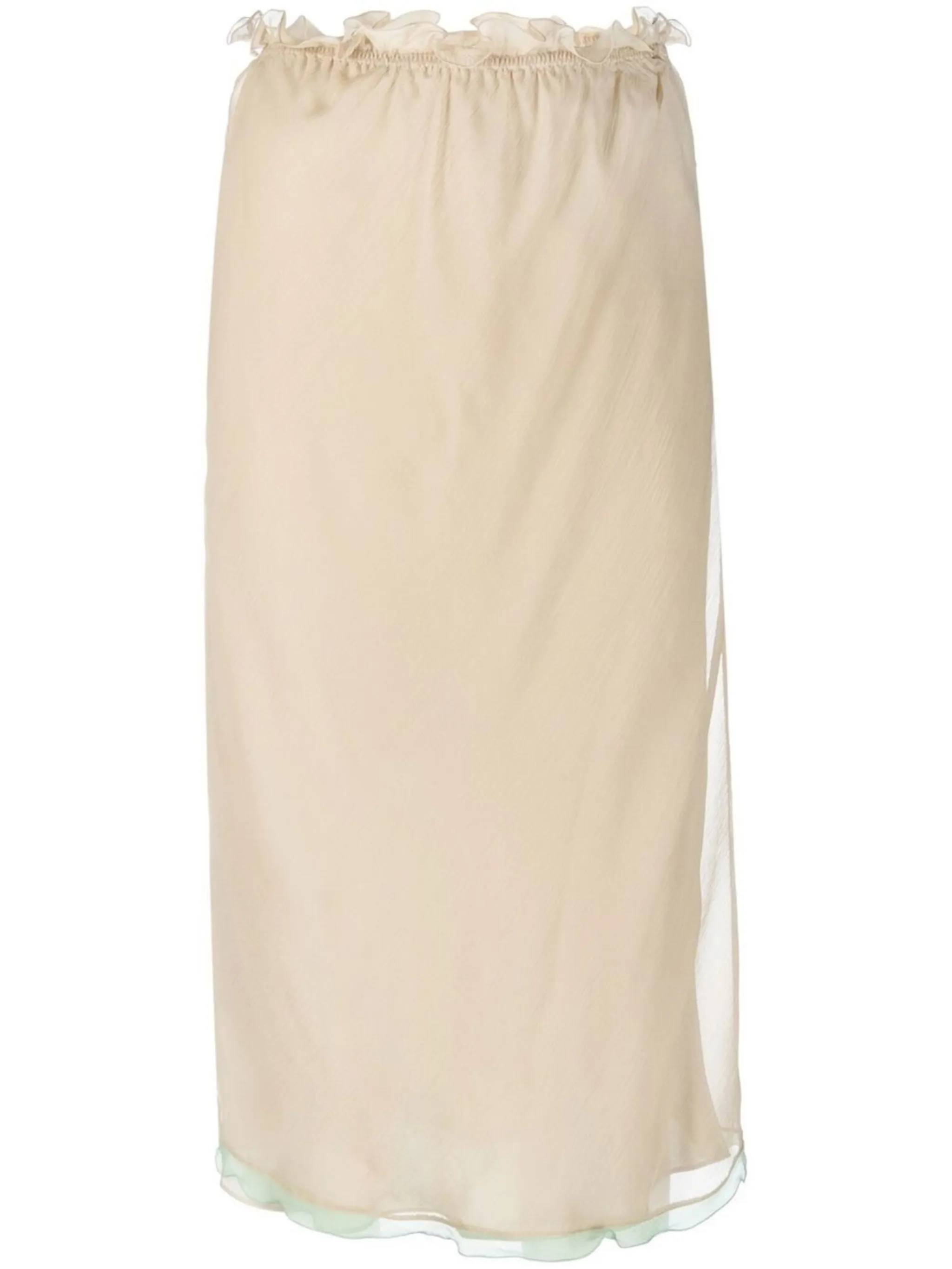 FENDI silk ruffle skirt | Eraldo.com SB