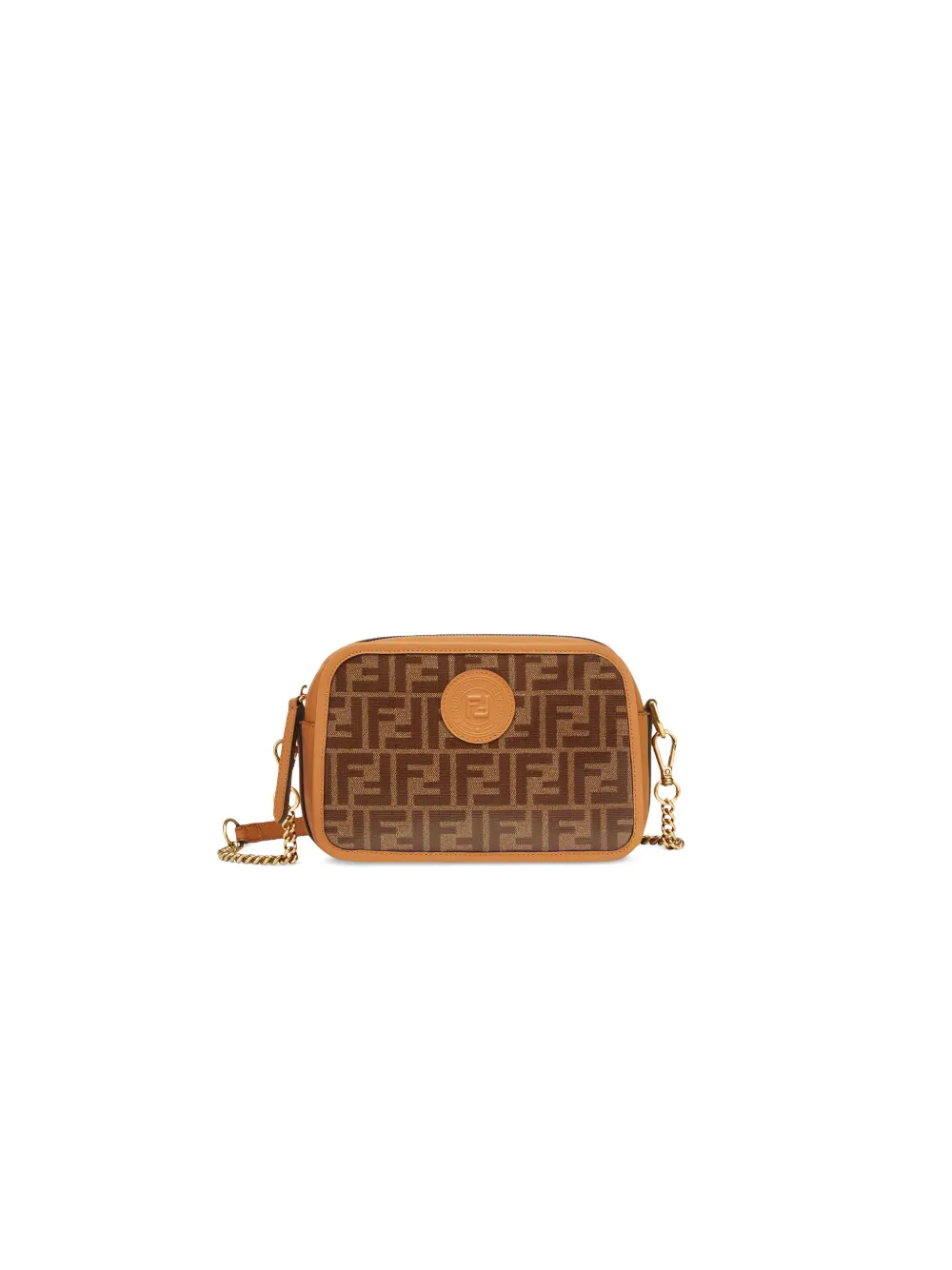 Fendi mini cheap logo camera bag