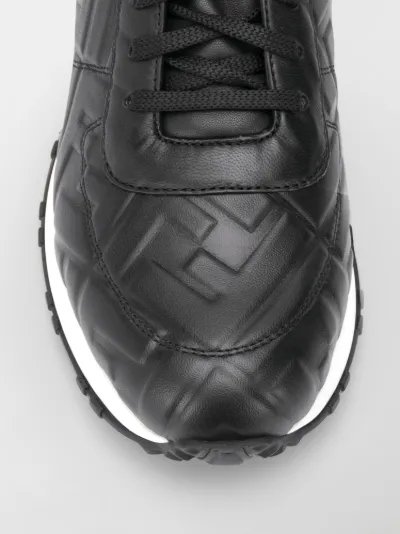 Fendi Sneakers Alte Con Logo Calzature
