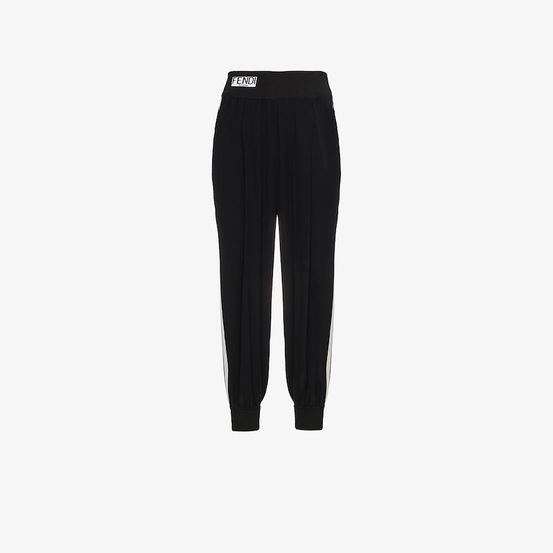 fendi logo track pants