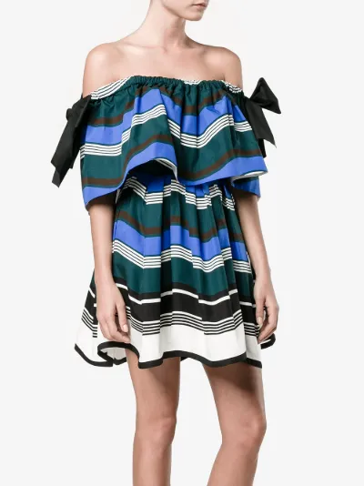 fendi off the shoulder dress