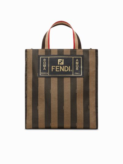 Fendi deals striped tote