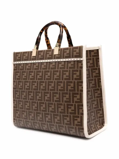 fendi logo tote