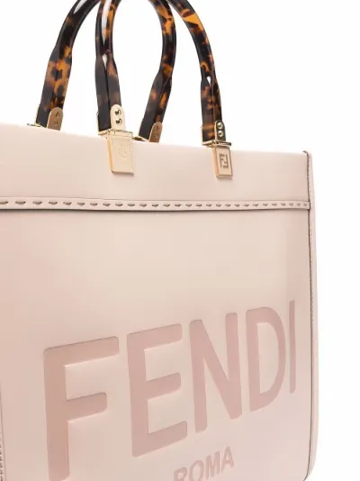 fendi logo tote