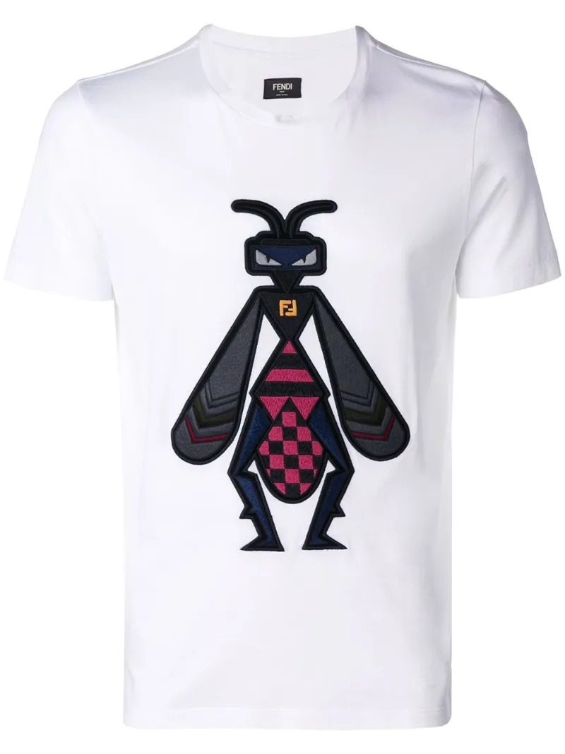 Fendi Super Bugs embroidered T-shirt 