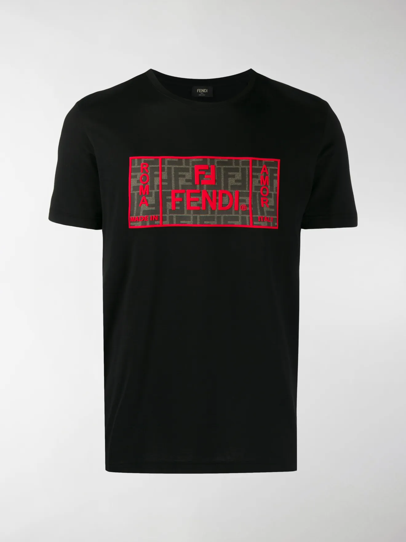 t shirt fendi roma uomo