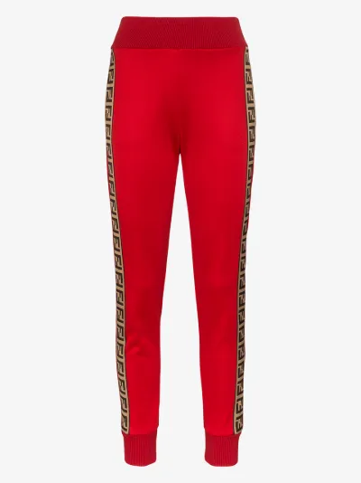 tapered leg track pants