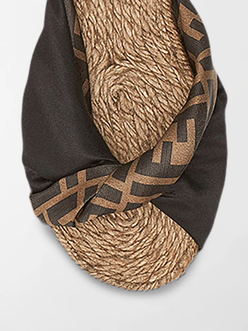 fendi twist slide