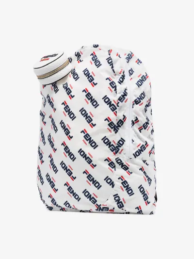 red white and blue fendi