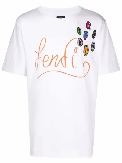 fendi t shirt logo
