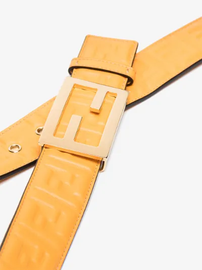 yellow fendi belt