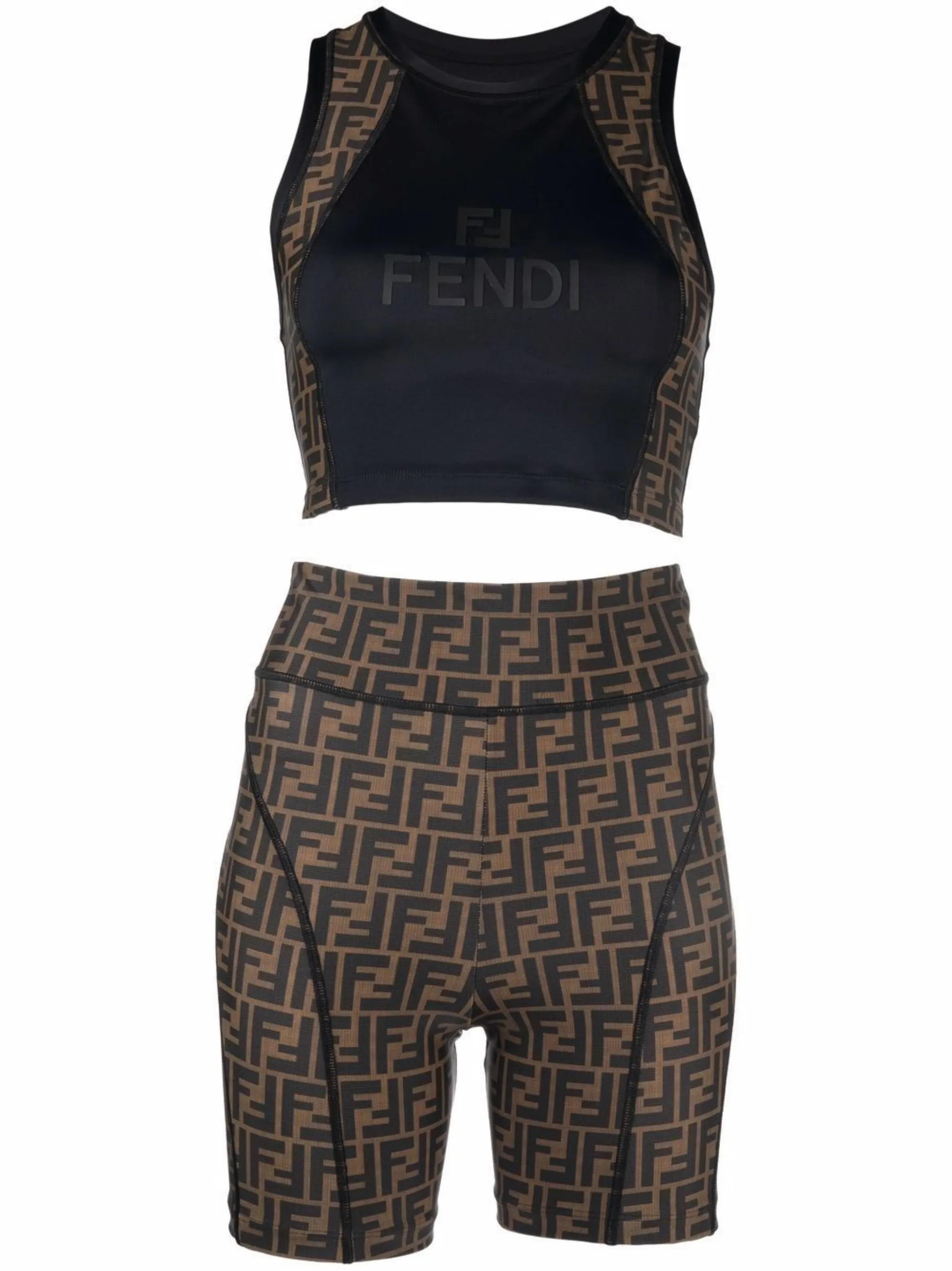 FENDI Zucca two piece activewear set Eraldo UK