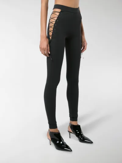 Fenty X Puma Leggings con lacci laterali nero | MODES