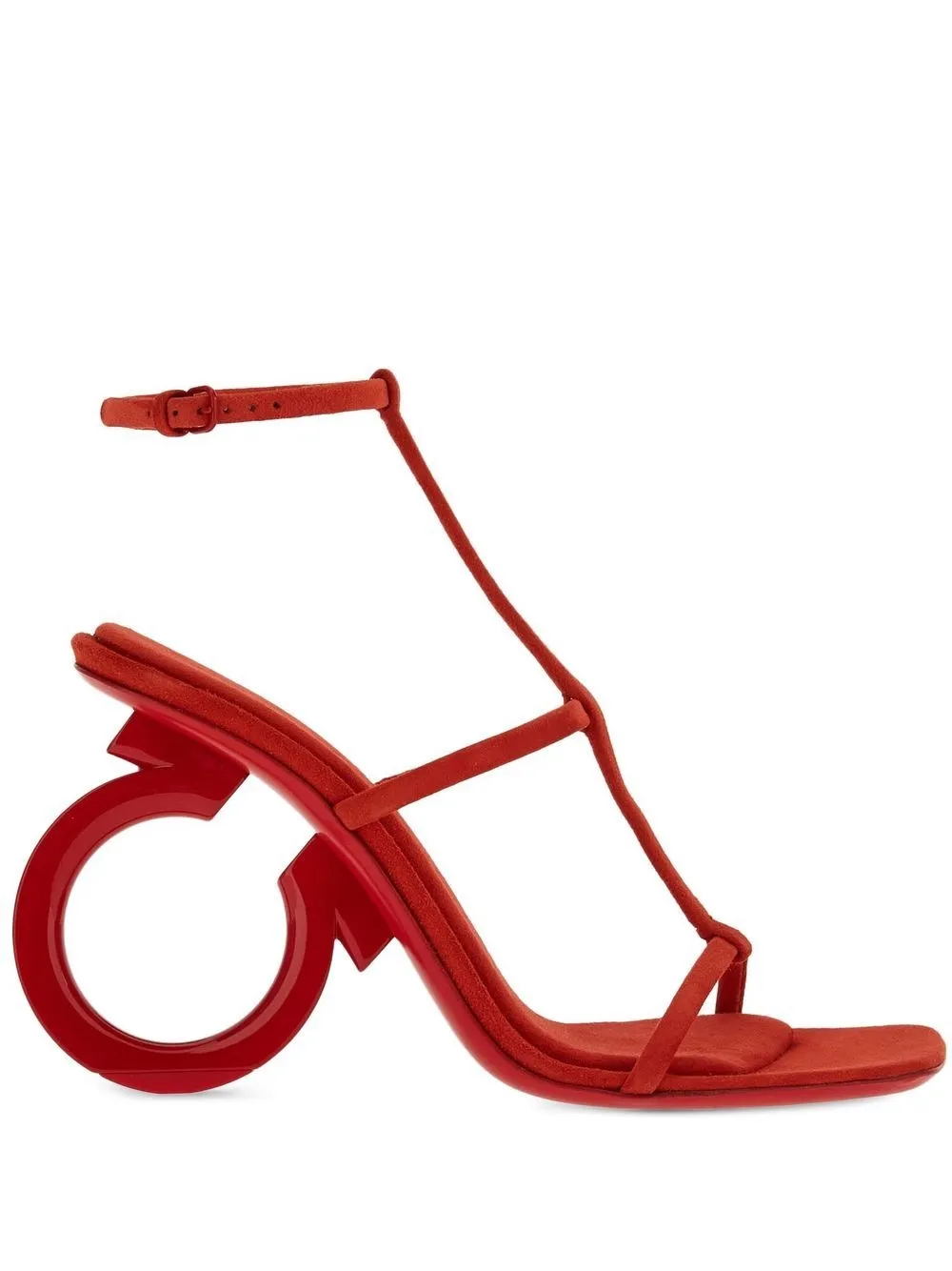 Ferragamo Elina 105mm suede sandals Eraldo LT