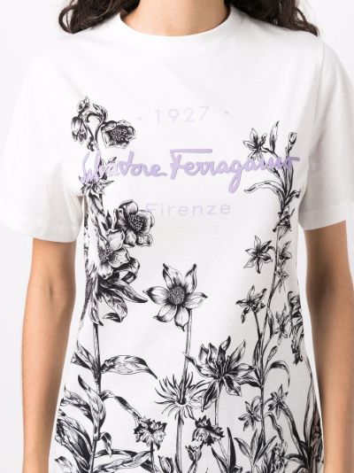 Salvatore deals Ferragamo floral t shirt