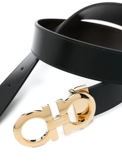 Ferragamo Gancini buckle leather belt Eraldo FR